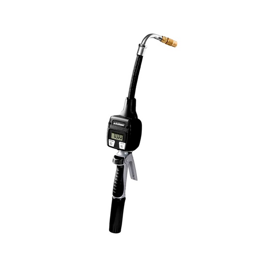 Oil Transfer Nozzle, Alemlube Samoa, Flexible Nozzle, Metered, Battery Powered, 30lt/Min - Each