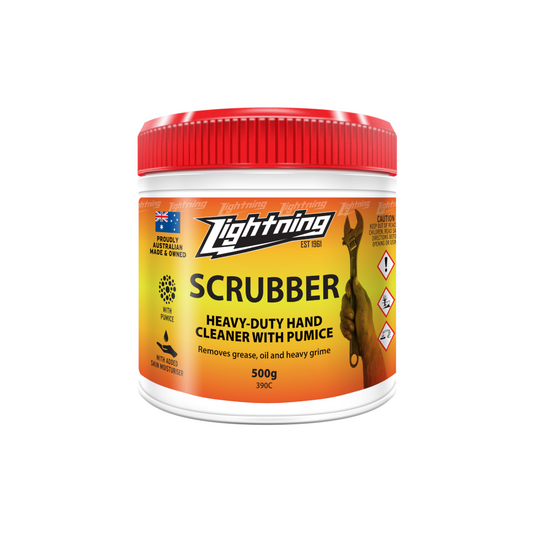 Hand Cleaner, Lightning, Scrubber with Lanolin, Heavy Duty, 500g - Each