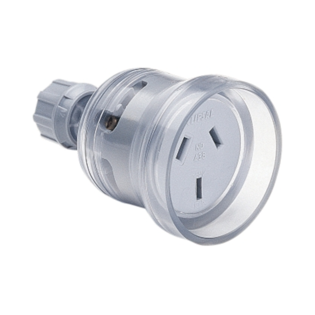 Extension Socket, Clipsal, 10a, 240V, 3 Pin Socket - Each