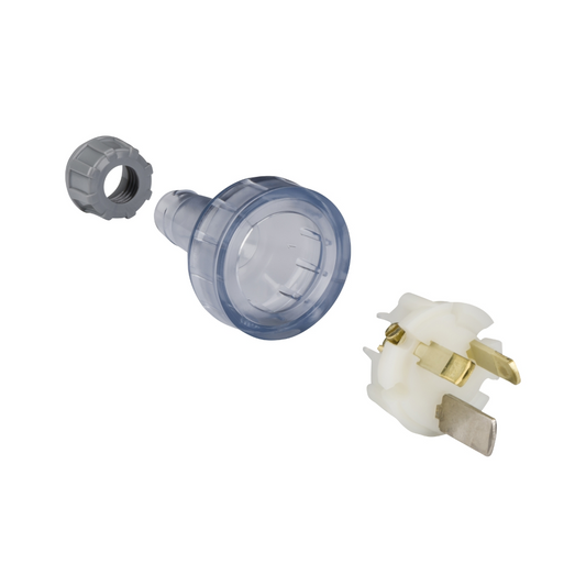 Plug Top, Clipsal, 15a, Standard Series, Straight, 240v, 3 Pin Plug - Each