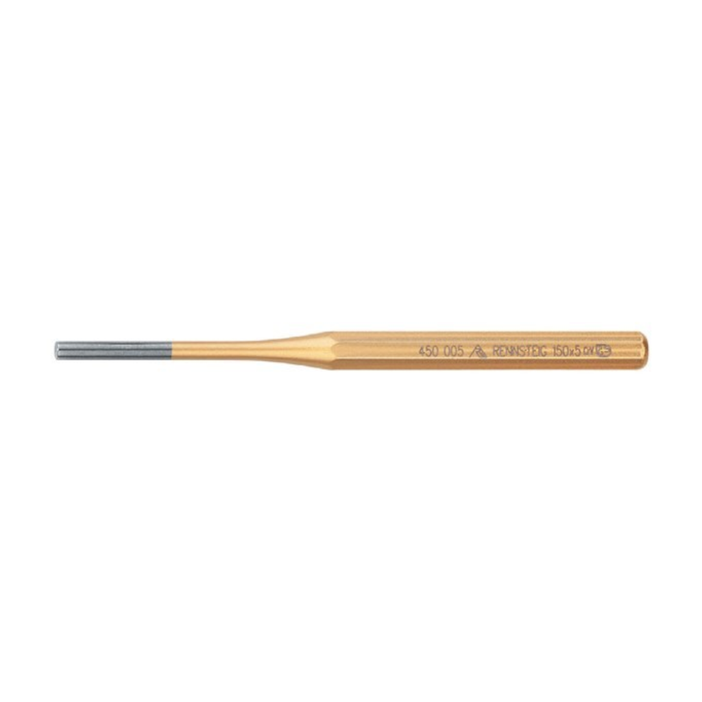 Parallel Pin Punch, Rennsteig, Extra Long 175mm, 10mm Shaft, 4mm Punch - Each