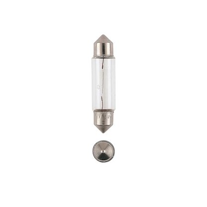 Globe, Narva, Festoon, 11 x 41mm, 12v, 5w - 10 Pack
