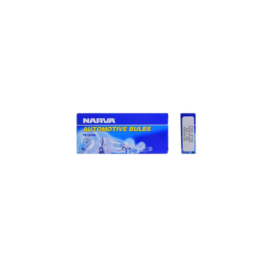 Globe, Narva, Dash Panel, KW2 x 4.6d, 24v, 1.2w, White - 10 Pack