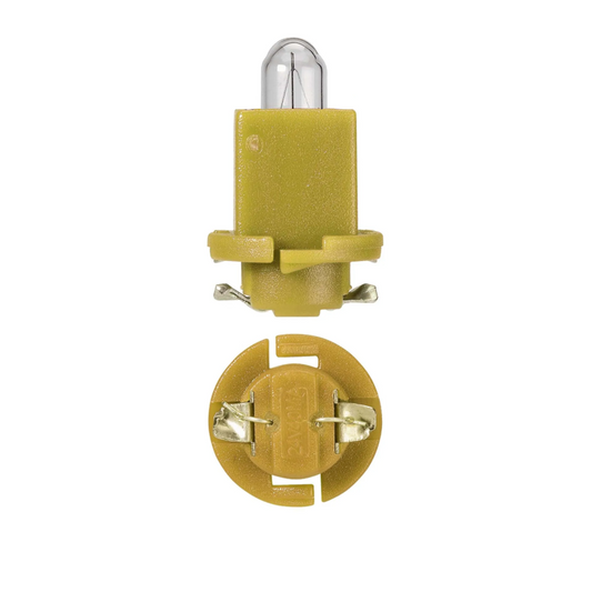 Globe, Narva, Dash Panel, EBSR (BAX), 24v, 1.2w, Yellow - 10 Pack