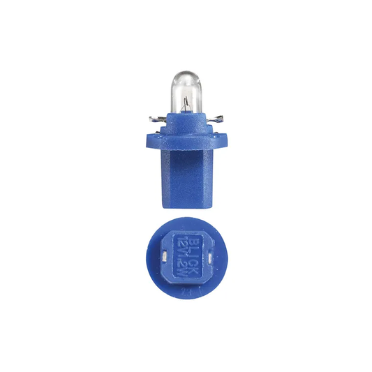 Globe, Narva, Dash Panel, BX8.5d, 12v, 1.2w, Blue - 10 Pack