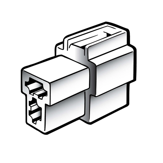 Connector Housing, Narva, Female, With Terminals, 2 Pin - 10 Pack