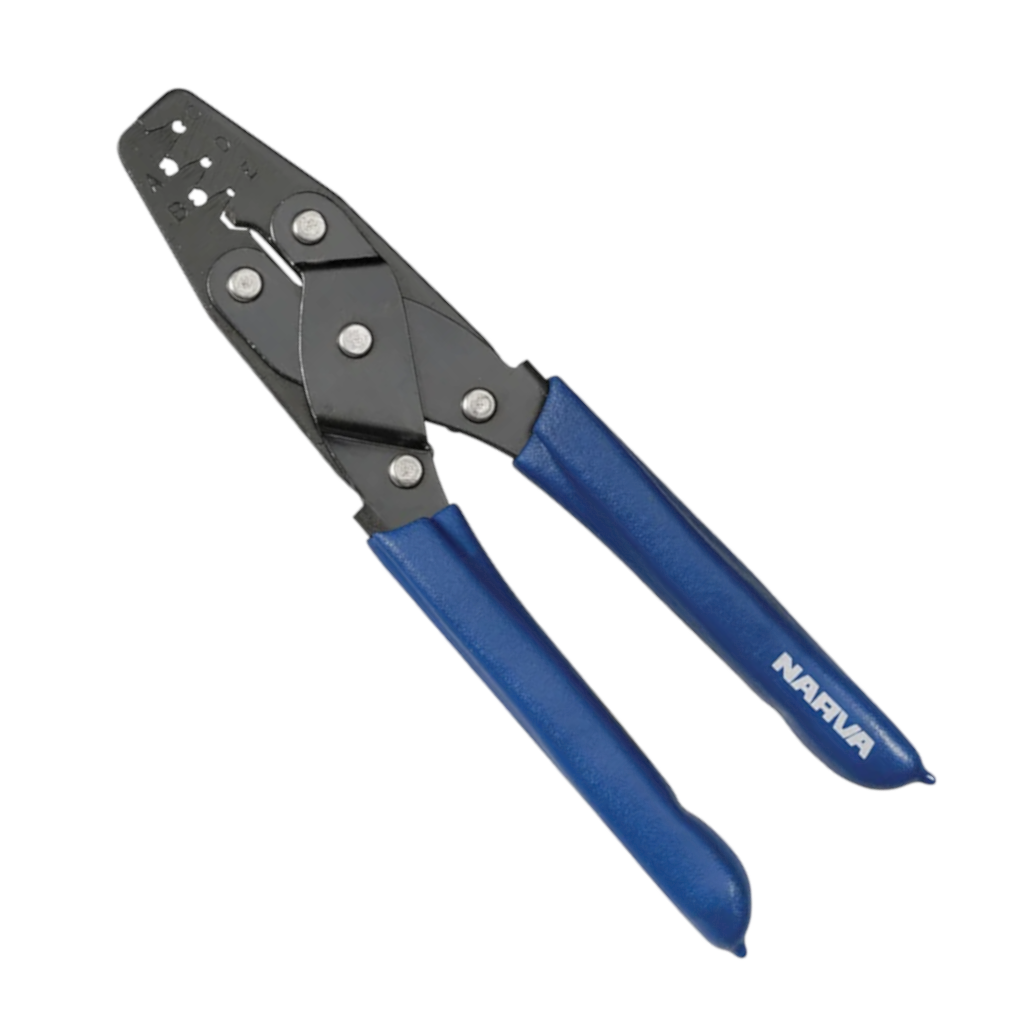 Crimping Tool (Crimper), Narva, Suits Non-Insulated Terminals, Heavy Duty, 0.5 to 5.0mm^2 Cable - Each