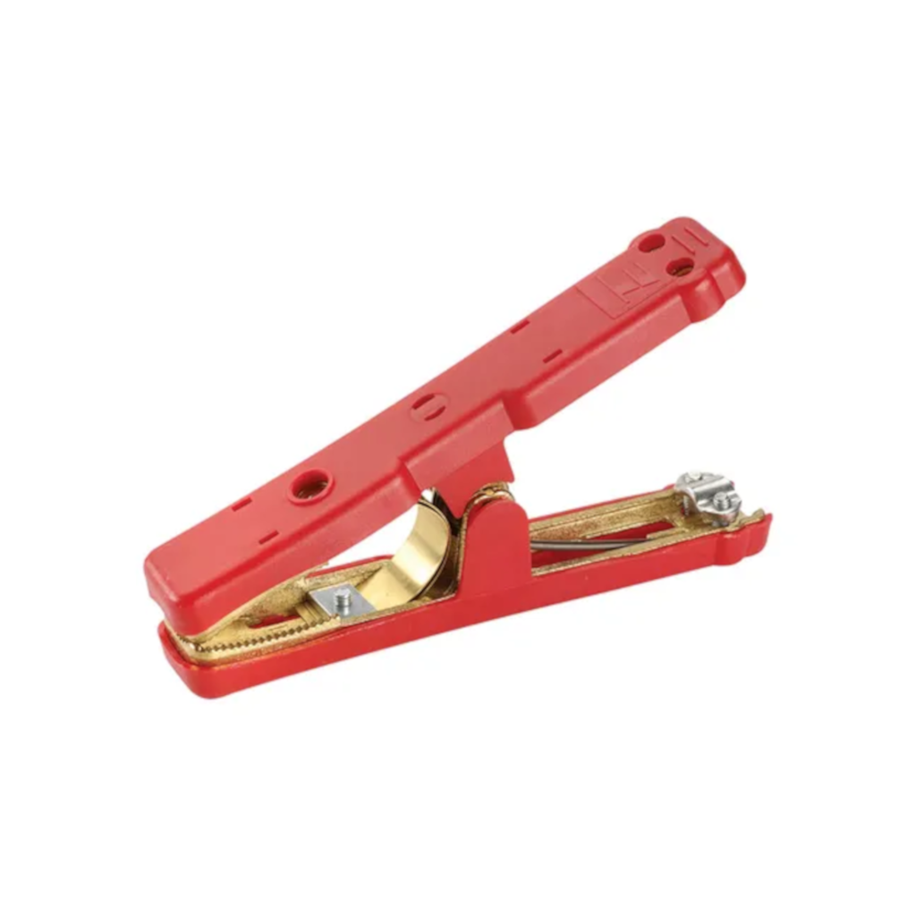 Battery Clamp, Narva, Solid Die Cast Brass, 800a, Red - Each