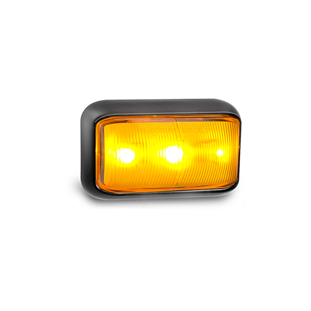 Marker Lamp, LED Autolamps, 58 Series, Side Marker, Amber - 10 Pack