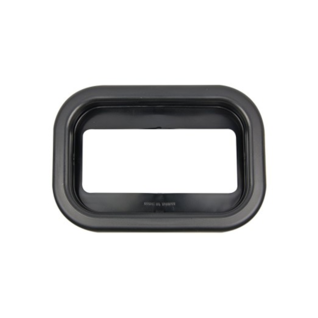 Grommet, LED Autolamps, Black, Suits 130 Series Rectangular Lamps - Each