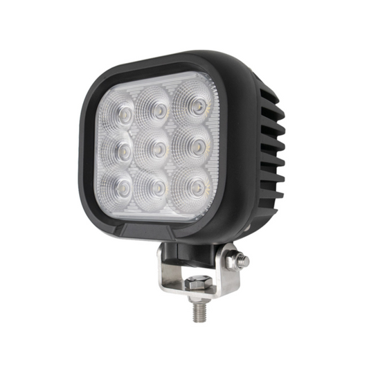 Work Lamp, Mad Goose, Square, Flood Beam, Deutsch, Connector, 9-32v, 8000lm, 90w - Each