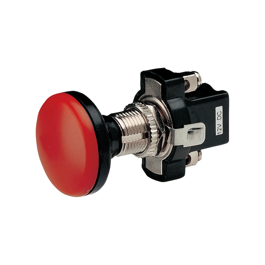 Switch, Narva, Push/Pull, Illuminated Head, 12V, On/Off - Each