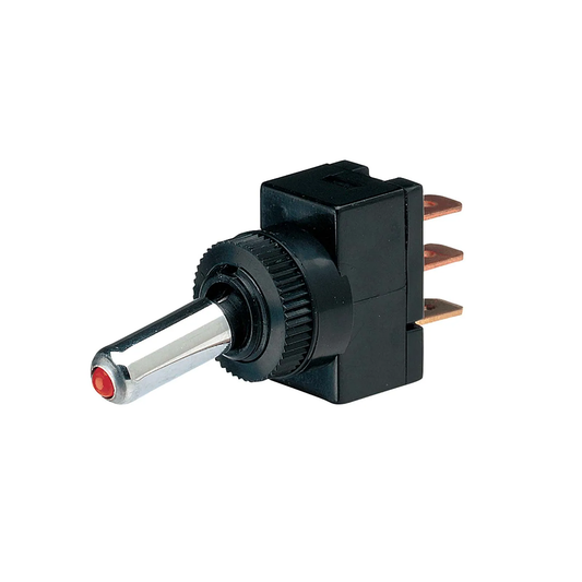 Switch, Narva, Toggle LED Off/On, Red - Each