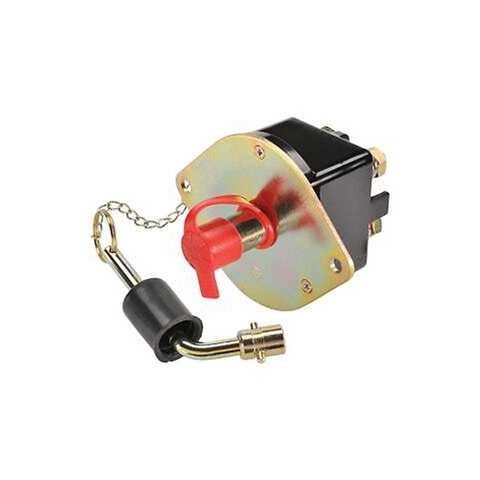 Switch, Narva, Heavy Duty Dual Pole Battery Master Switch, Removable Key - Each