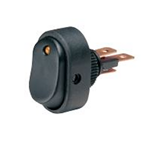 Switch, Narva, LED Rocker Off/On, 12v, Amber - Each