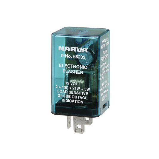 Flasher, Narva, Electronic 3 Pin, 12v - Each
