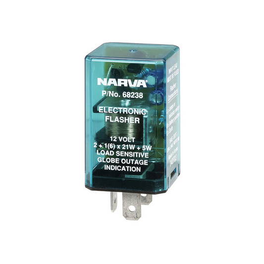 Flasher, Narva, Electronic 3 Pin, 12v - Each