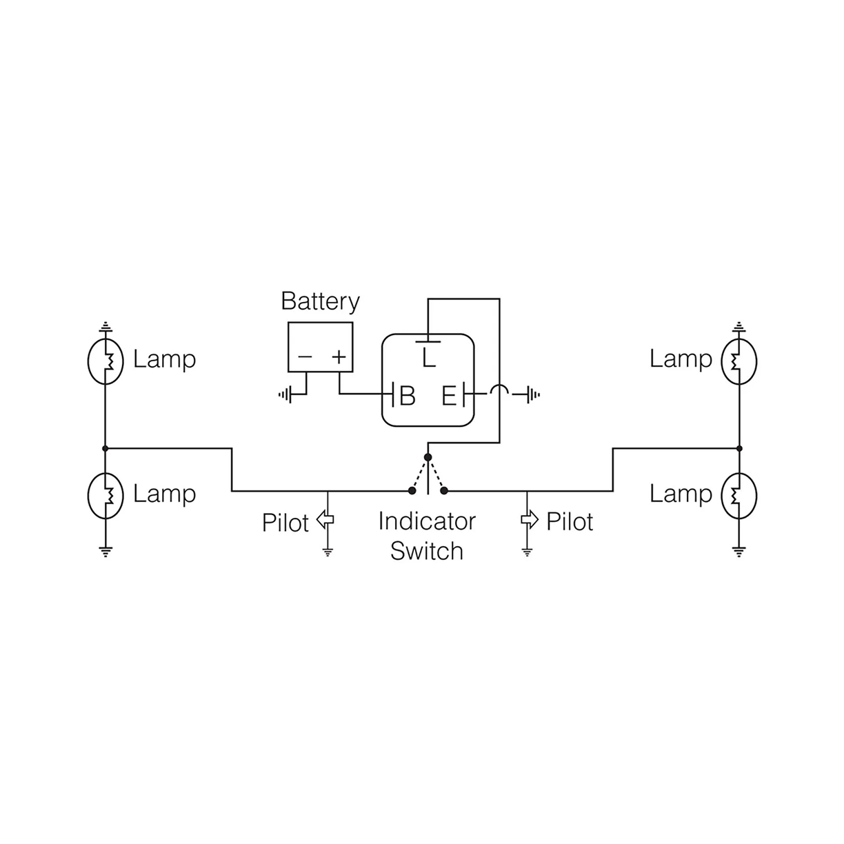 Flasher, Narva, Electronic 3 Pin, 12v - Each