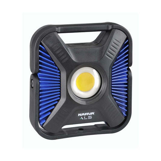 Floodlight, LED, Narva, Rechargeable, 6000lm, Bluetooth Speaker - Each