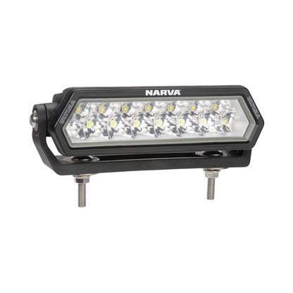 Light Bar, Narva, Ultima Ultra Wide, 8", 10-33v, 125w, Black, Twin Pack