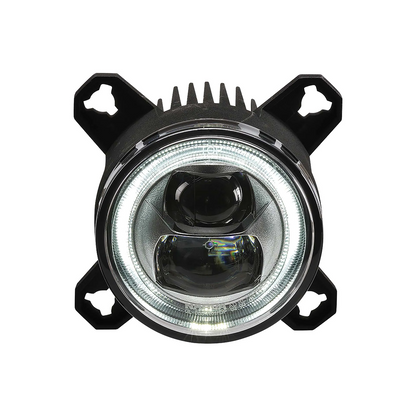 Head Lamp Insert, Narva, LED, Low Beam, DRL, Position Light, 90mm Diameter, 9-33v - Each