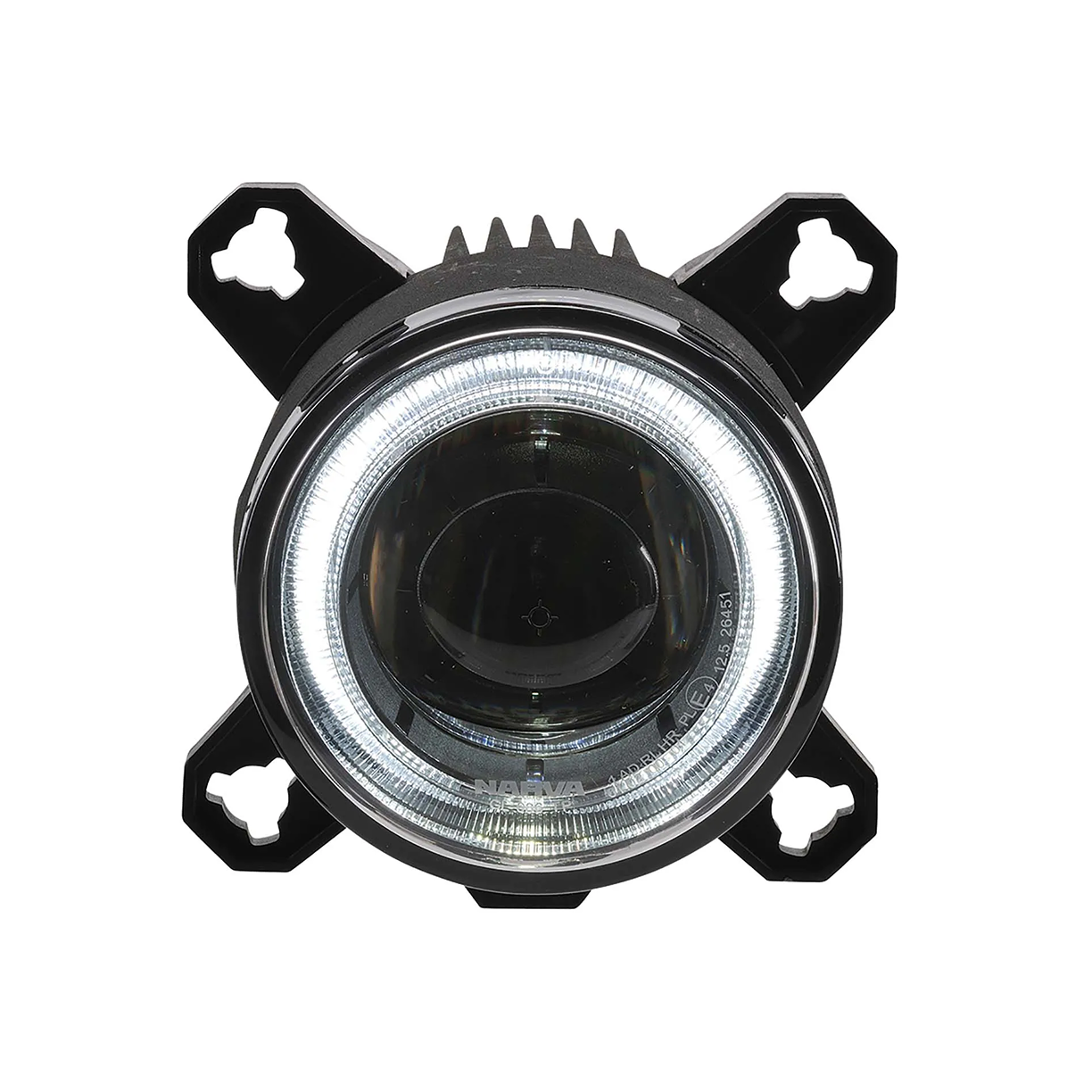 Head Lamp Insert, Narva, LED High Beam, DRL, Position Light, 90mm Diameter, 9-33v - Each