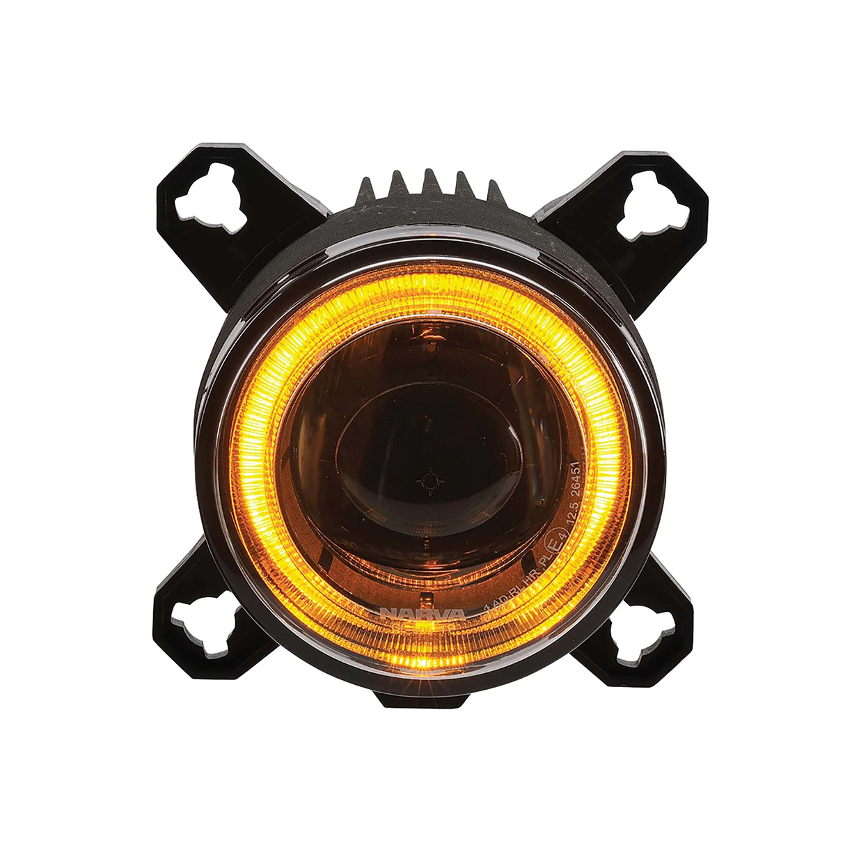 Head Lamp Insert, Narva, LED High Beam, DRL, Position Light, 90mm Diameter, 9-33v - Each
