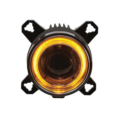 Head Lamp Insert, Narva, LED High Beam, DRL, Position Light, 90mm Diameter, 9-33v - Each