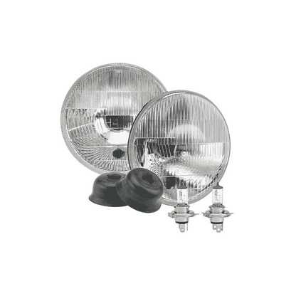 Headlamp Conversion Kit, Narva, Halogen, H4, High/Low Beam, 12v, 100/55w, 7" (178mm) - Each