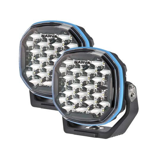 Driving Lights, Narva, EX2 Series, 12,000 Lumens, 12/24v, 7" - 2 Pack