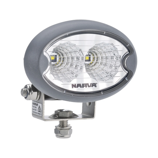 Work Lamp, Narva, LED Flood Beam, 9-64v, Black - Each
