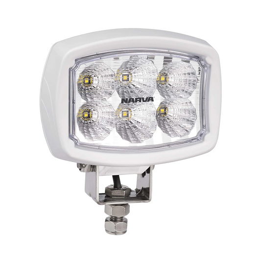 Work Lamp, Narva, LED Flood Beam, 9-64v, White - Each