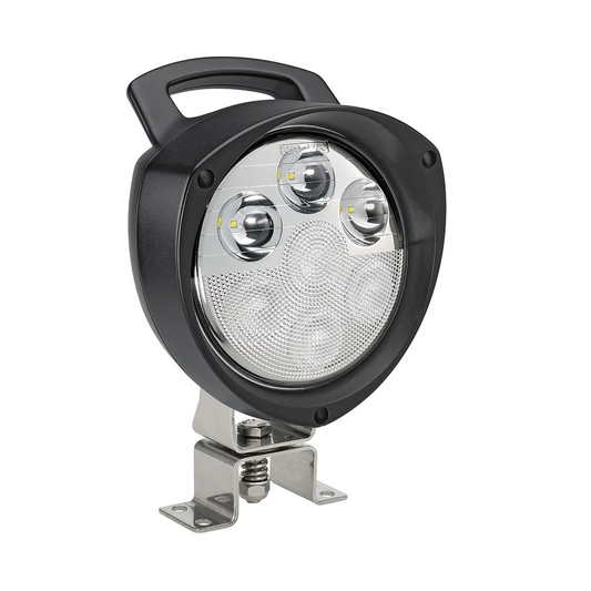 Work Lamp, Narva, Senator II High Powered LED Hybrid Flood Beam, 9-33v - Each