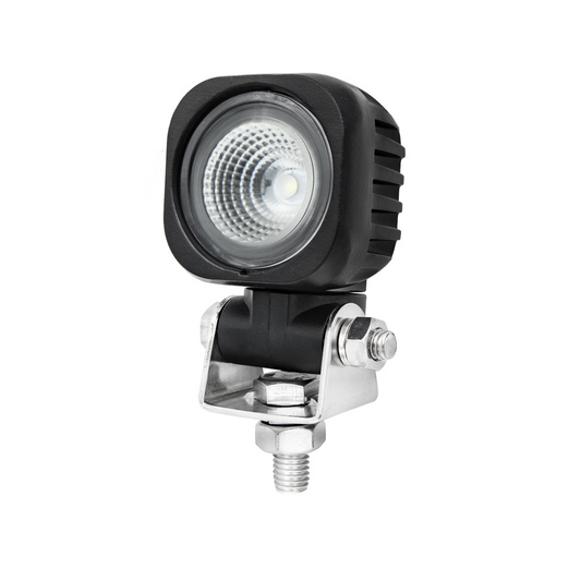 Work Lamp, Mad Goose, Square, Spot Beam, Deutsch Connector, 9-32v, 10w - Each