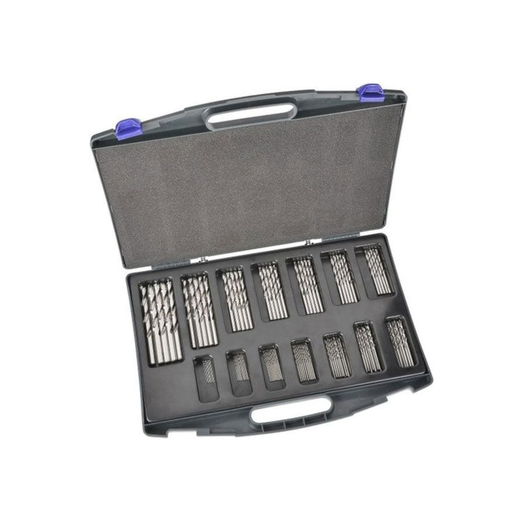 Drill Set, Saber, Metric Twist Drill Set, 1.00mm to 10.00mm - 105 Piece