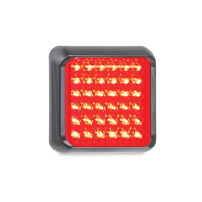 Lamp, LED Autolamps, 80 Series, LED, Stop/Tail, Red, 12-24 - Each