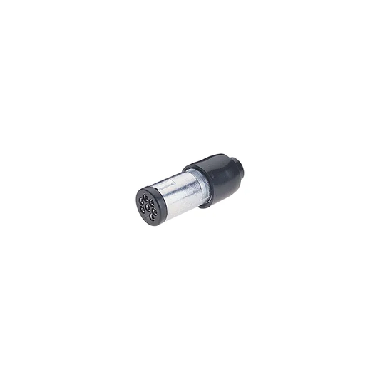 Trailer Plug, Narva, 7 Pin Small Round, Metal - Each