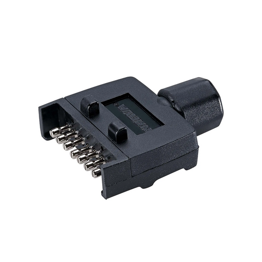 Trailer Plug, Narva, 7 Pin Flat 'Quickfit' - Each