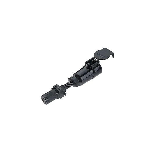 Trailer Plug Adaptor, Narva, 7 Pin Small Round Socket to 7 Pin Large Round Plug - Each