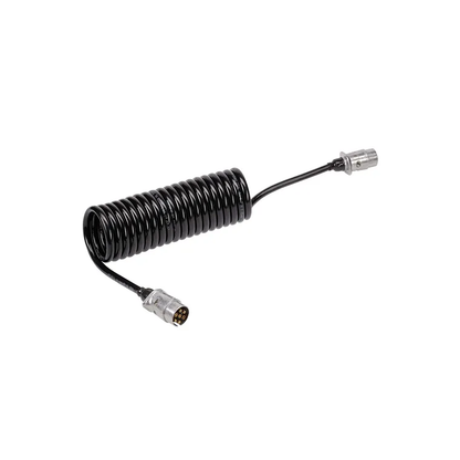 Suzi Coil, Narva, 7 Core (4mm), Short Tails with Plugs, Euro Coil, 3.6m - Each