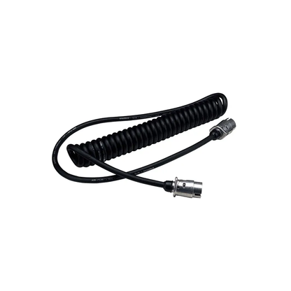 Suzi Coil, 7 Core (6 x 4mm, 1 x 5mm), Short/Long Tails with Plugs, 4.6mm - Each