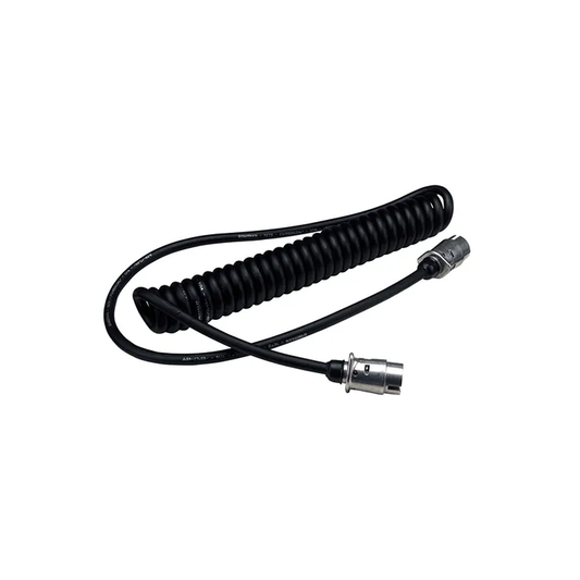 Suzi Coil, 7 Core (6 x 4mm, 1 x 5mm), Short/Long Tails with Plugs, 4.6mm - Each