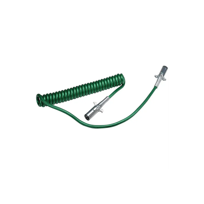 Suzi Coil, 7 Core (4 x 5mm, 2 x 6mm, 1 x 8 AWG), Short/Long Tails, Heavy Duty, 4.6m - Each