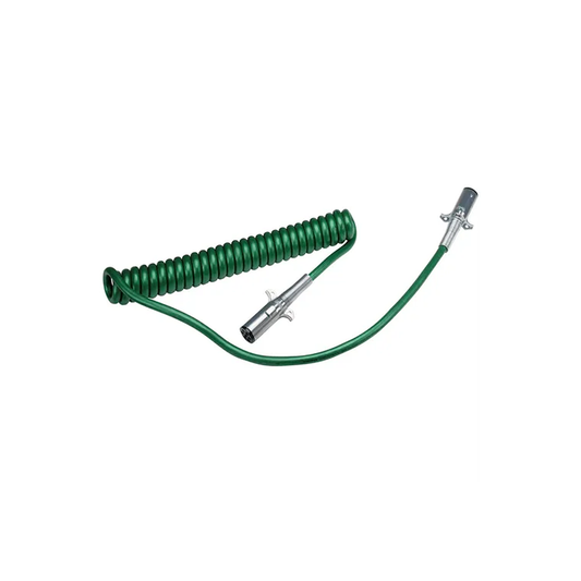 Suzi Coil, 7 Core (4 x 5mm, 2 x 6mm, 1 x 8 AWG), Short/Long Tails, Heavy Duty, 4.6m - Each