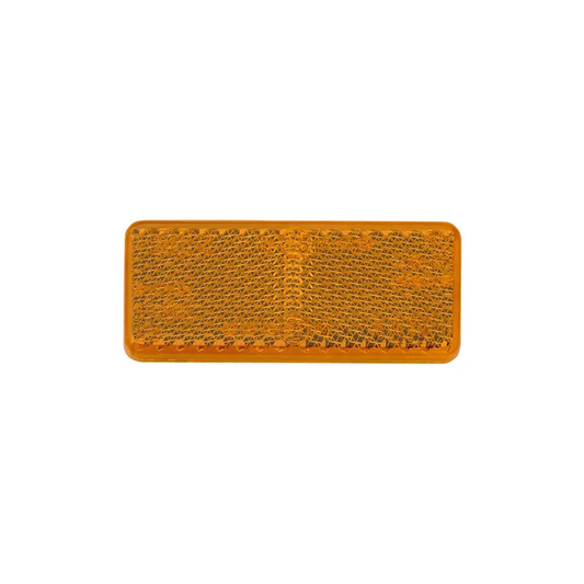 Reflector, Narva, Retro, Self Adhesive, 70 x 28mm, Amber - Each