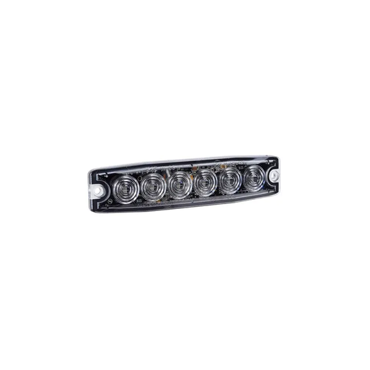 Warning Light, Narva, Slimline Low Profile, 6 LED, 12/24v, Blue - Each