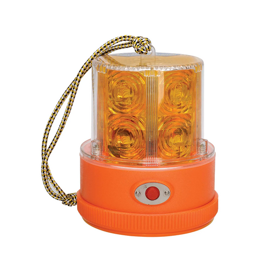 Battery Beacon, Narva, Sentry LED, Magnetic Base, Amber - Each