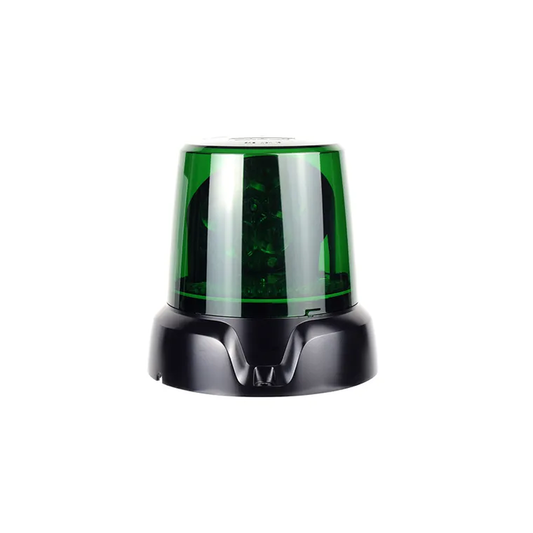 Beacon, Narva, Aeromax LED Rotating Beacon, Flange Mount, Green, 12/24v - Each
