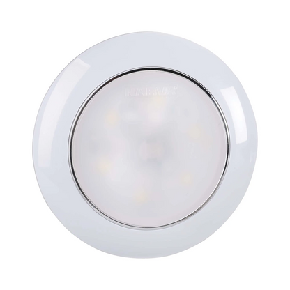 Interior Lamp, Narva, LED, Saturn Interior Light, White/Red, 12v, 75mm - Each