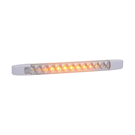 Strip Lamp, Narva, LED Strip Light, Dual Colour, White/Amber, 12v - Each
